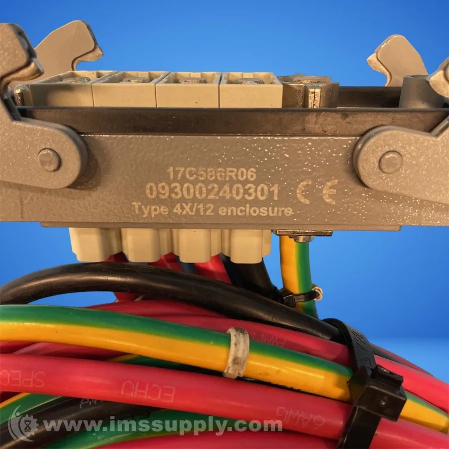 Разъём Harting 17C586R06 Cable Connector Housing 7127