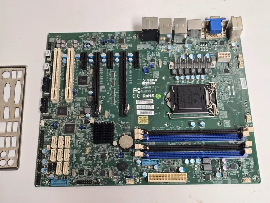 Материнская плата Supermicro X10SAE Industrial Motherboard — фото лота 1