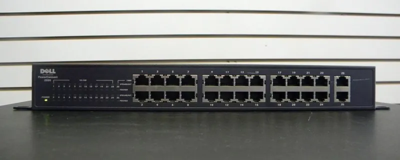 Коммутатор Dell PowerConnect 2324 24-Port Gigabit Rackmount Switch Unmanaged RJ-
