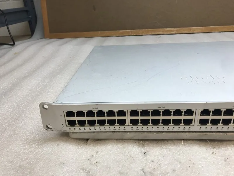 Коммутатор Cisco Meraki MS225-48-HW 48-Port Ethernet Switch *Non-PoE *UNCLAIMED — фото лота 2