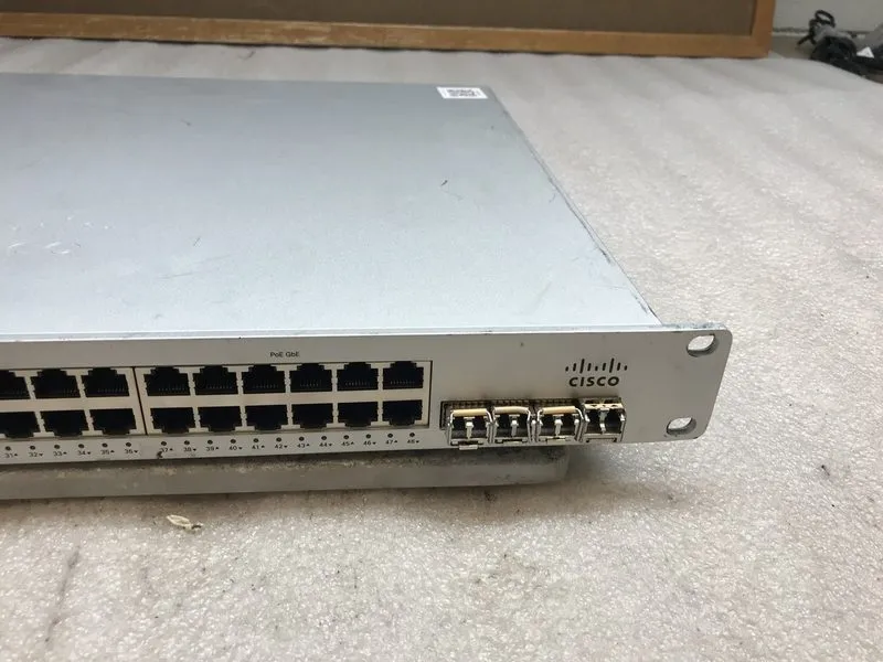 Коммутатор Cisco Meraki MS225-48-HW 48-Port Ethernet Switch *Non-PoE *UNCLAIMED — фото лота 3