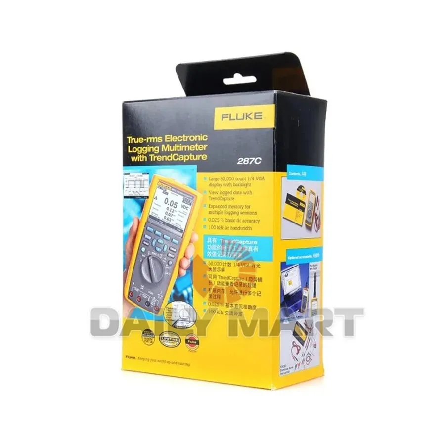 Мультиметр Fluke 287C Digital Multimeter With a pen