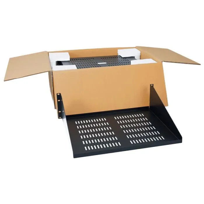 Стойка/шкаф ICC RACK SHELF 15in SINGLE VENTED3RMS 2PK ICCMSRSVC2 UPC 63375809231 — фото лота 1