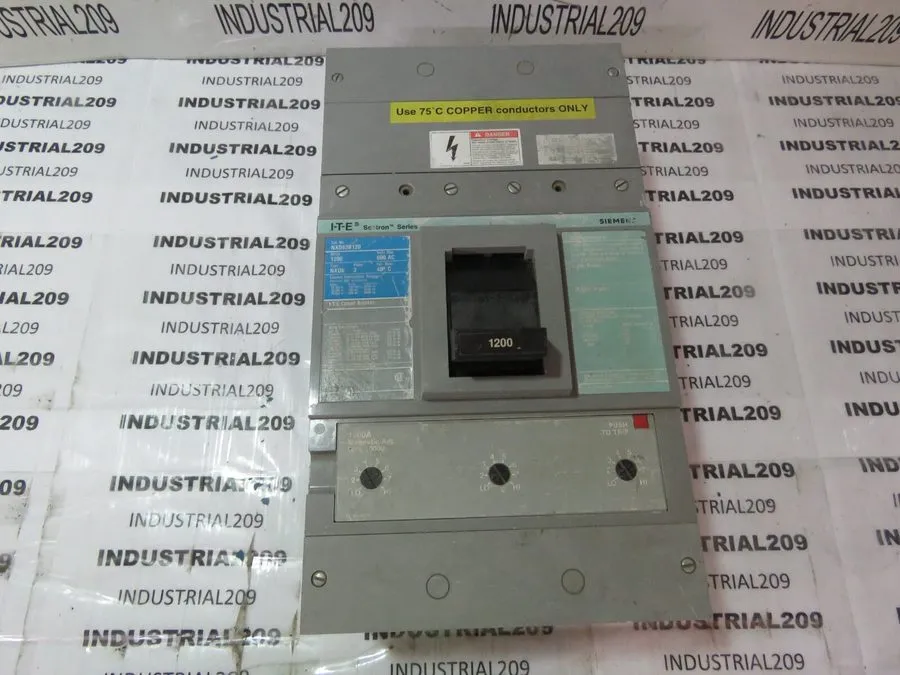 Автоматический выключатель SIEMENS SENTRON SERIES 1200A CIRCUIT BREAKER 3 POLE 6