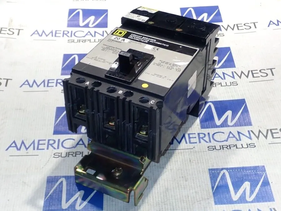 Автоматический выключатель Square D FCB34020 Thermal-Magnetic Circuit Breaker 20