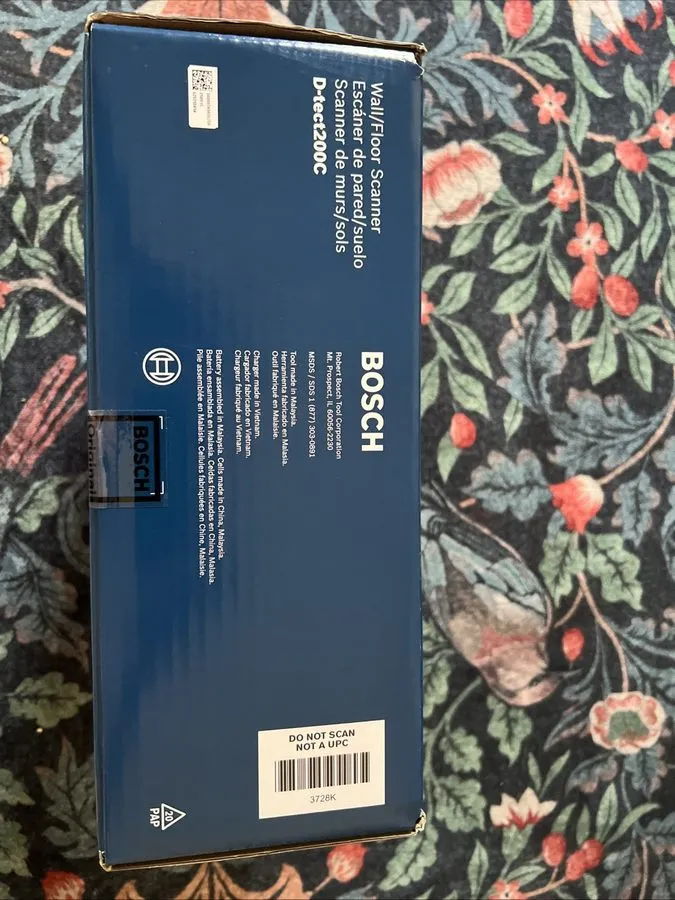 Сканер стен Bosch D-TECT200C Wall and Floor Scanner 12V Max