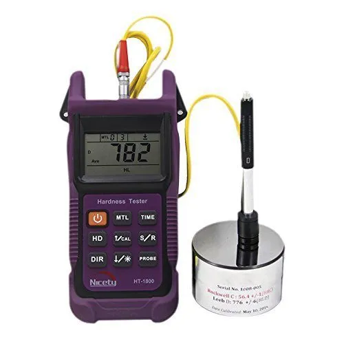 Твердомер HT1800 Portable Rebound Leeb Hardness Tester Meter Durometer — фото лота 2