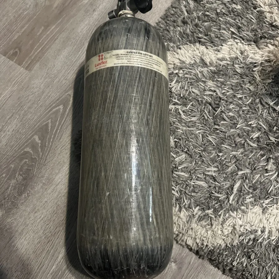 Газоанализатор Scott 4.5 SCBA 4500 PSI 45 min Cylinder Tank Carbon Bottle w/ val
