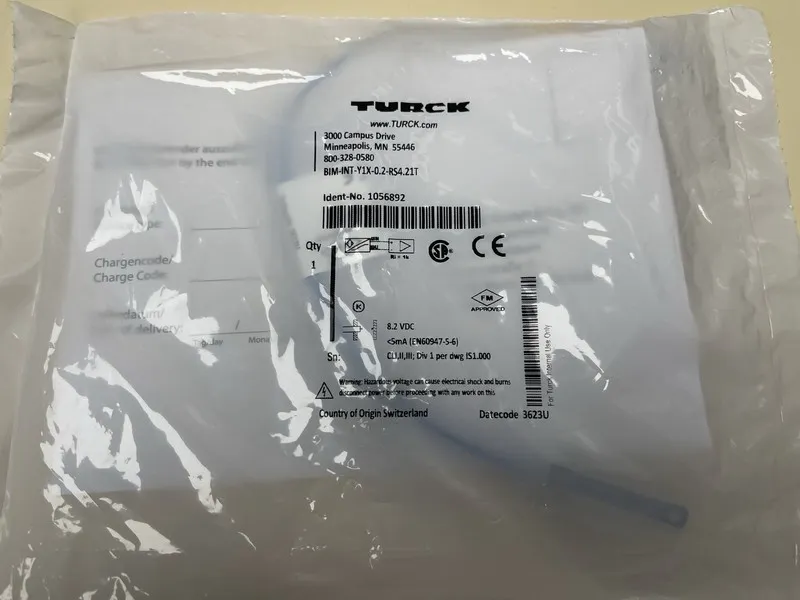 Датчик приближения Turck BIM-INT-Y1X-0.2-RS4.21T Inductive Magnetic Cylinder Pro — фото лота 1