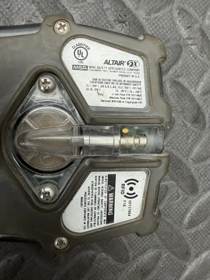Газоанализатор MSA Altair 5X 5 Multigas Confined Space Detector Monitor AS IS — фото лота 2