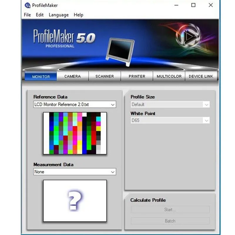 Спектрофотометр X-rite GretagMacBeth ES1000 Rev"D" Spectrophotometer W/ ProfileM