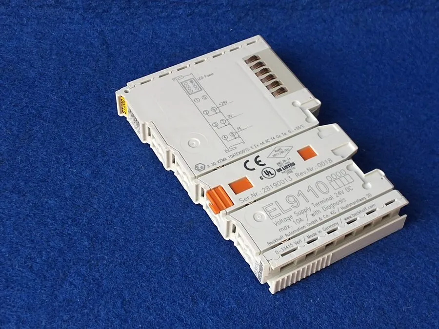 Модуль ввода-вывода Beckhoff EL9110 EtherCAT Terminal, potential supply, 24 V DC