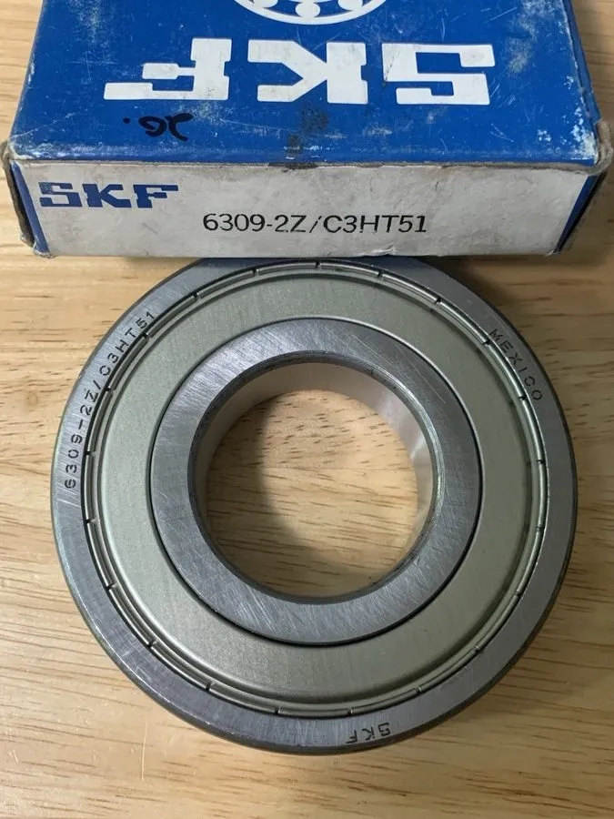Подшипник SKF 6309-2Z/C3HT51 Radial Deep Groove Ball Bearing 45mm ID — фото лота 2
