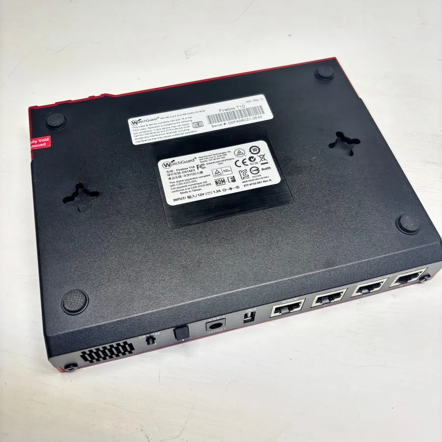 Межсетевой экран WATCHGUARD FIREBOX T10 FIREWALL ROUTER (DS1AE3) — фото лота 1
