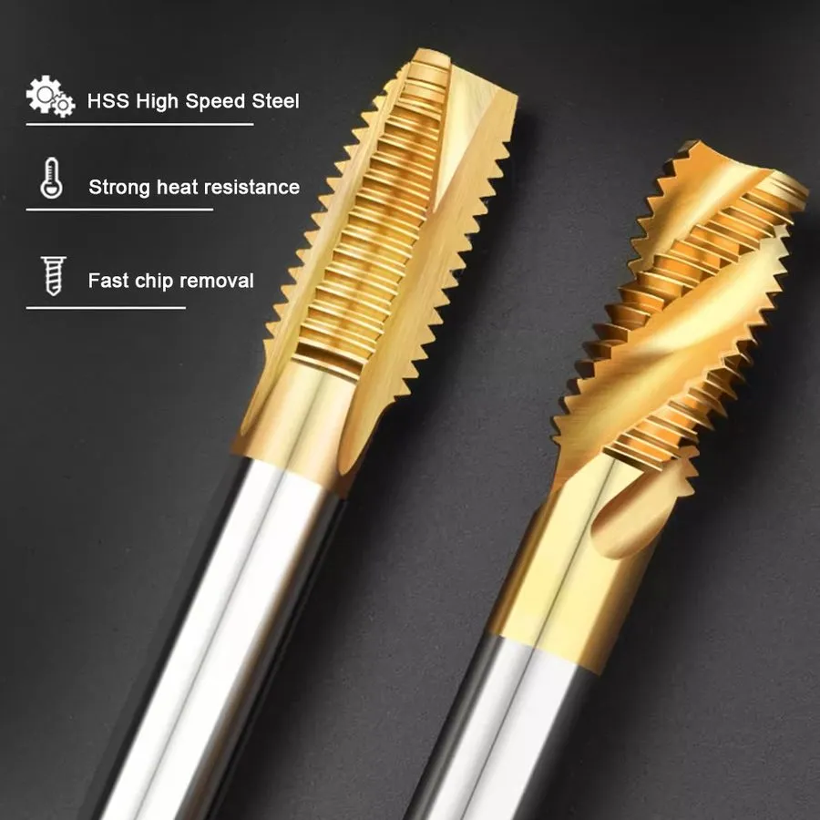 Режущий инструмент M2-M16 HSS Drill and Tap Bits Set 1/4" Hex Shank Metric Threa