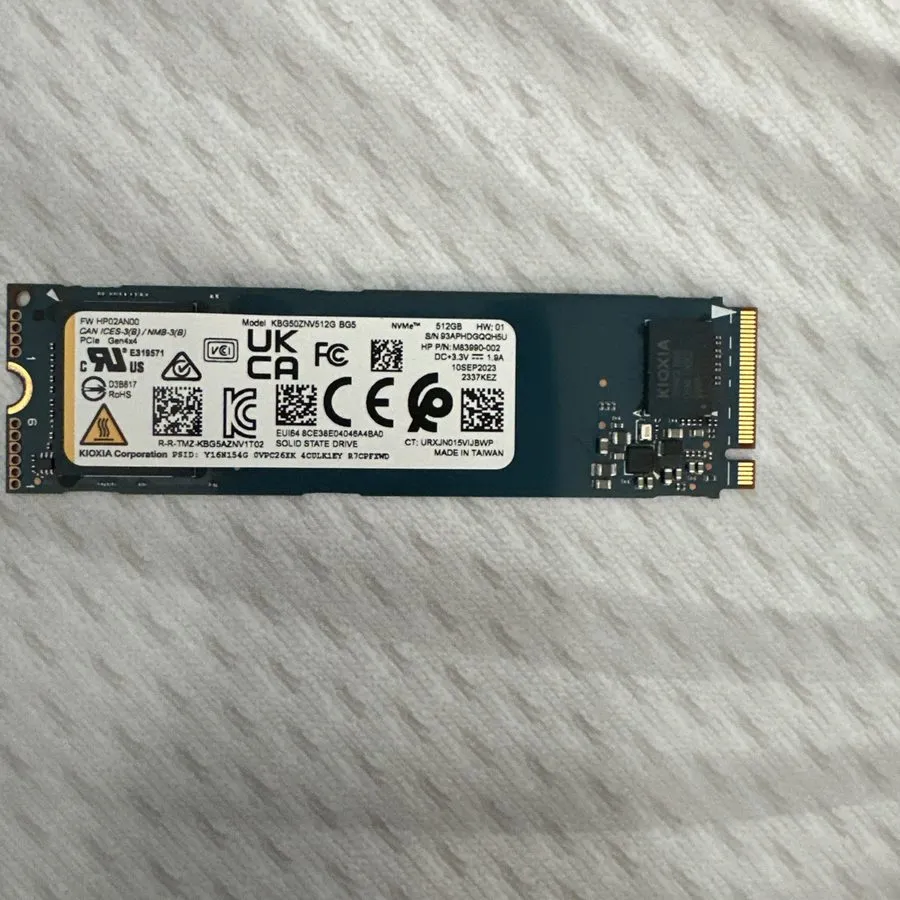 Genuine Kioxia 512GB BG5 NVMe Gen4x4 80mm SSD 98%h Health