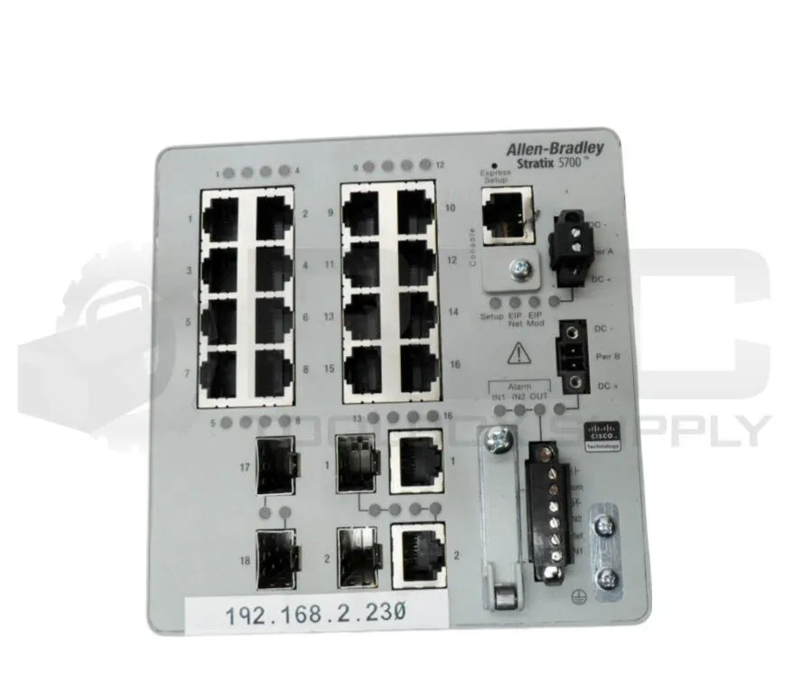 Коммутатор Allen-Bradley 1783-BMS20CGP Stratix 5700 Ethernet Switch, 18-Port w/2