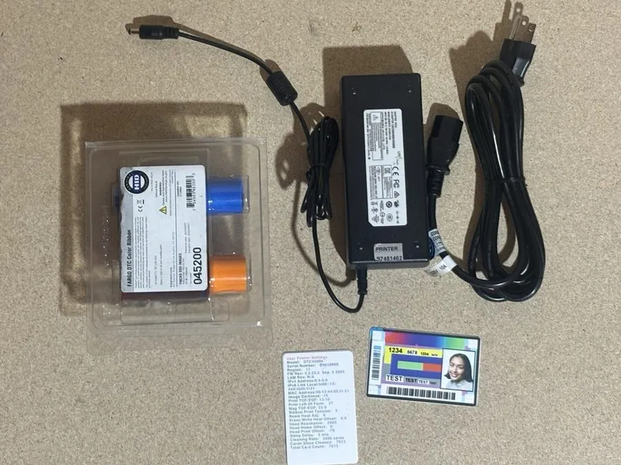 Принтер этикеток FARGO DTC4500E ID CARD PRINTER AND ENCODER ( DESCRIPTION)