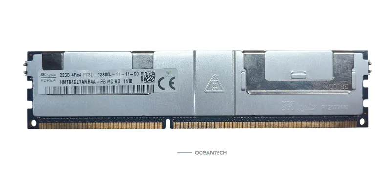 Модуль памяти SK Hynix 32GB 4Rx4 PC3L-12800L DDR3 ECC LRDIMM Oracle Sun HMT84GL7 — фото лота 1