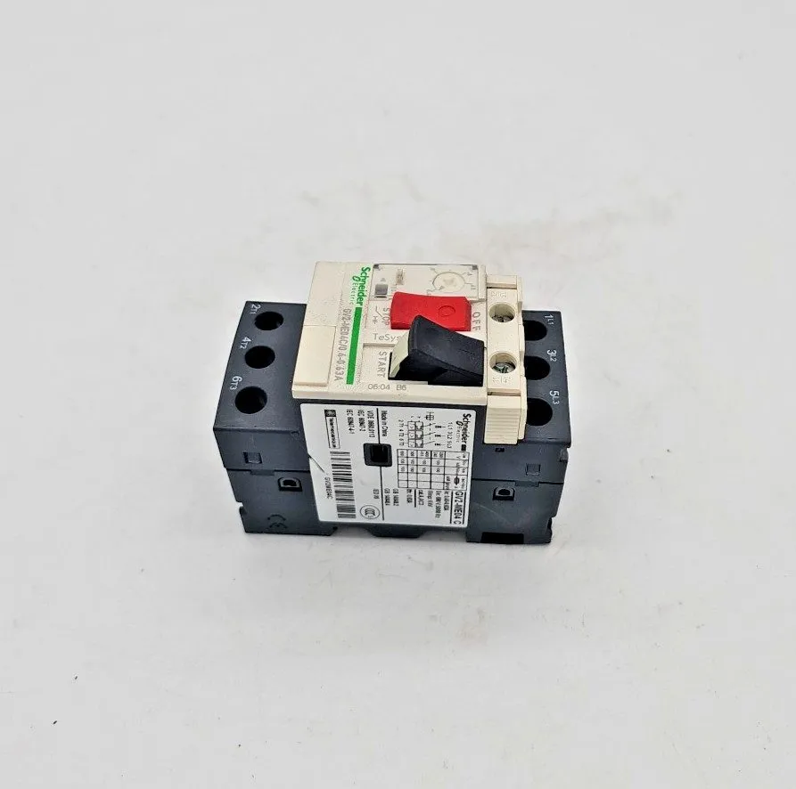 Автоматический выключатель SCNEIDER ELECTRIC TESYS GV2-ME04 C 0.40-0.63 A MANUAL