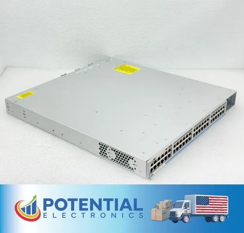 Коммутатор Cisco C9300-48UN-A 48 Port 5Gbps PoE Copper Network Advantage Switch