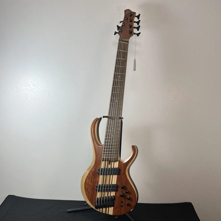 Лабораторный прибор Ibanez BTB7MS 1P-01 7 String Electric Bass Active Pickups Mu — фото лота 1