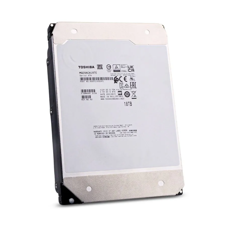 Жёсткий диск Toshiba 18TB 7200RPM 512e 3.5" SATA Enterprise Desktop Hard Drive M