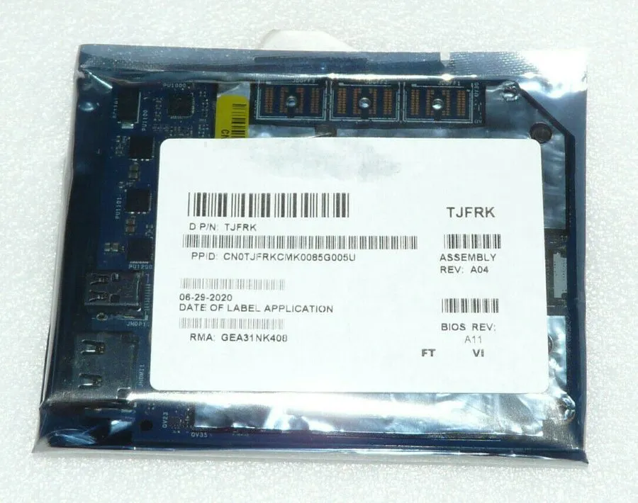 GPU-ускоритель DELL PRECISION 15 7530 GRAPHIC CARD NVIDIA QUADRO P2000 4GB TJFRK — фото лота 1