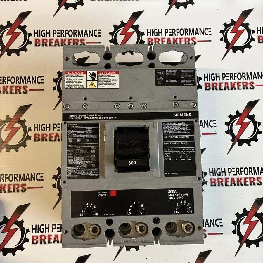 Автоматический выключатель Siemens Sentron Series Circuit Breaker 300A HJXD63B30