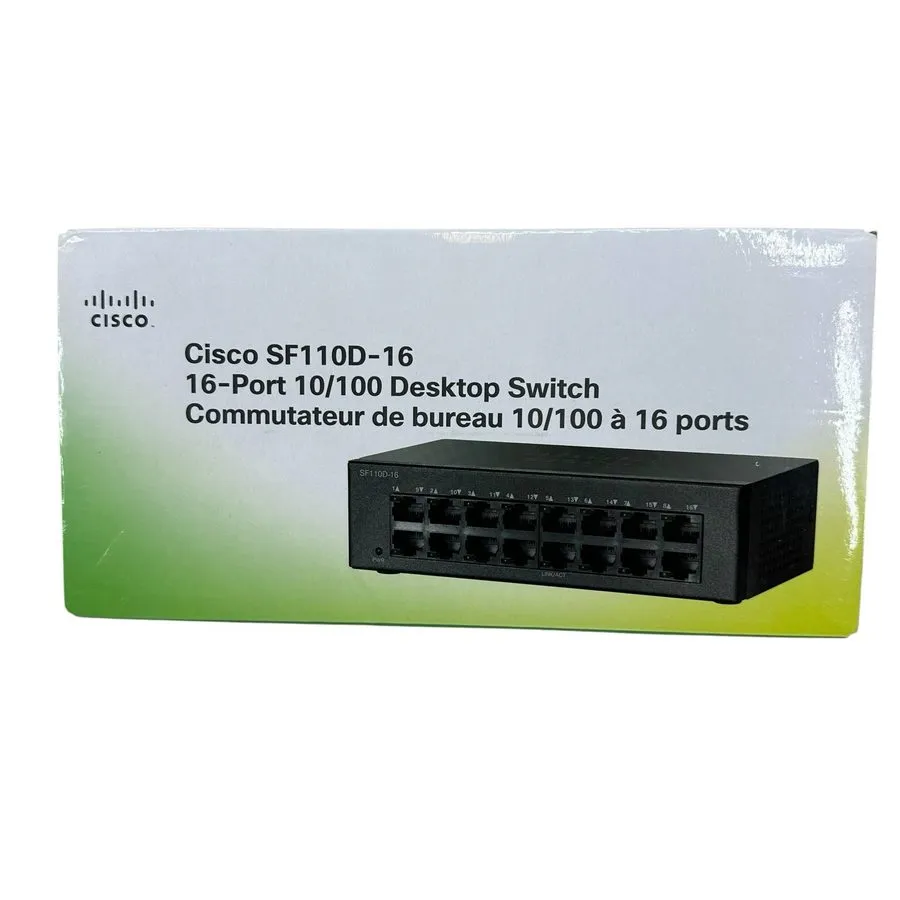 Коммутатор CISCO SF110D-16 16 Port Ethernet Desktop Switch