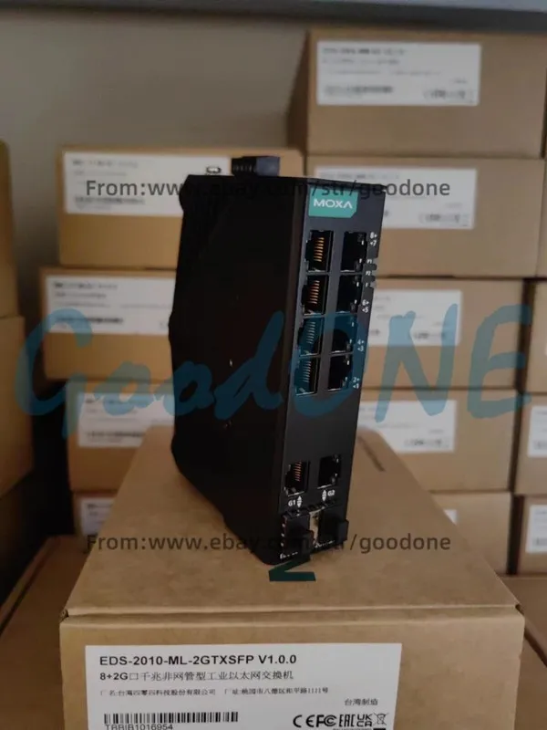 IIoT-устройство MOXA EDS-2010-ML-2GTXSFP Ethernet switch