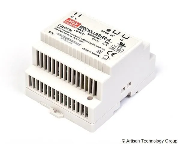 Блок питания Mean Well DR-60-5 60 W Single Output Industrial DIN Rail Power Supp