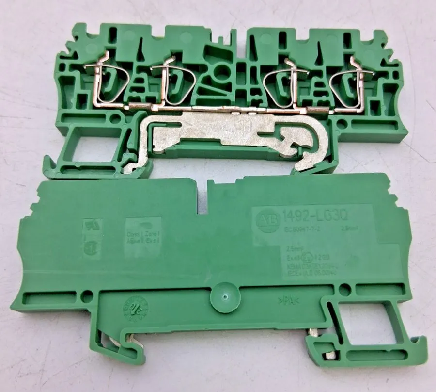 Клеммная колодка Allen Bradley 1492-LG3Q Spring Clamp Connection Terminal Blocks