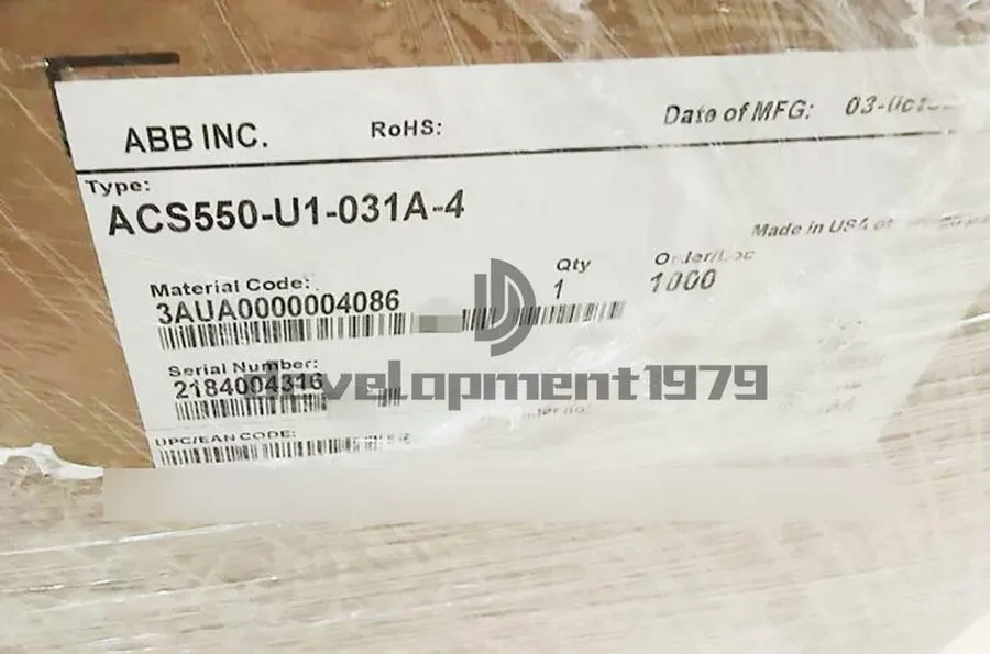 Частотный преобразователь ABB ACS550-U1-031A-4 No Keypad