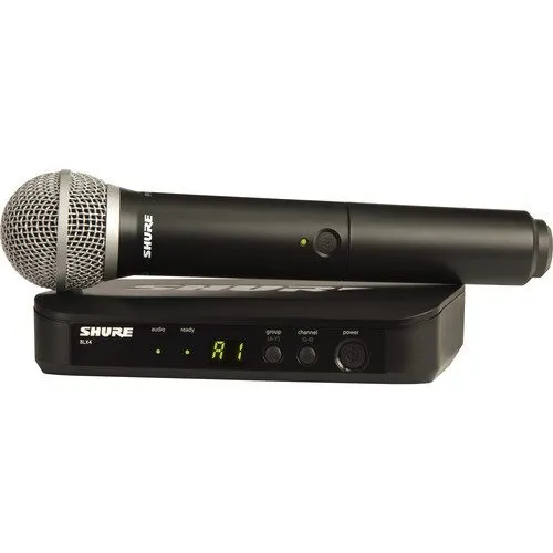 Радиосистема Shure BLX24/PG58 Wireless Handheld Microphone System H9 Band (2-pac