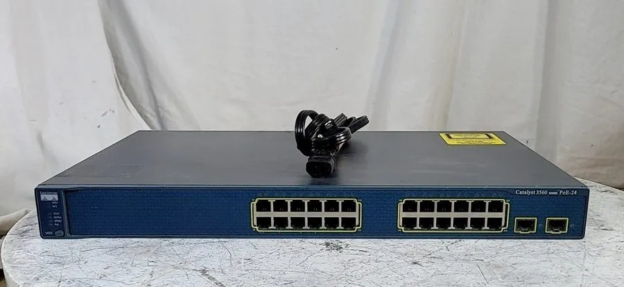 Коммутатор Cisco Catalyst WS-C3560-24PS-S 24-Port 10/100 POE Fast Ethernet Switc