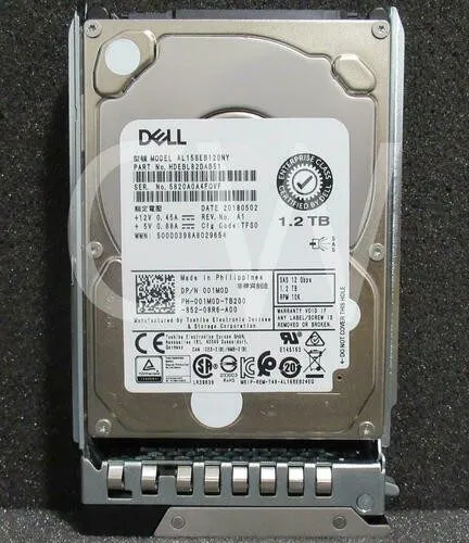 Жёсткий диск x 01M0D DELL TOSHIBA 1.2TB 12G SAS 10K 2.5" HDD HARD DRIVE AL15SEB1