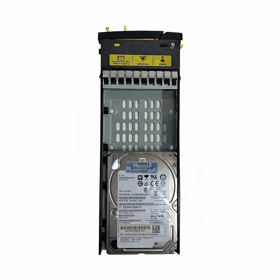 Сервер HPE 2TB 814668-001 M0S92B 3PAR 8000 7.2K RPM SAS 6Gb 3.5" SERVER HDD Hard