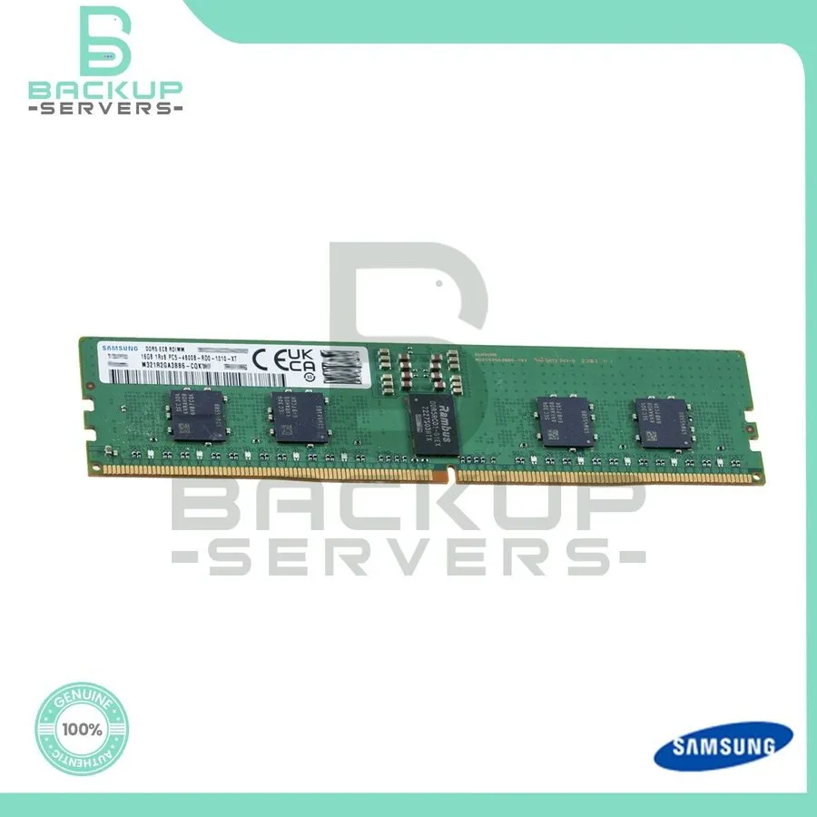 Модуль памяти Samsung 16GB DDR5-4800B PC5-38400 1Rx8 1.1 V CL40 ECC RDIMM M321R2