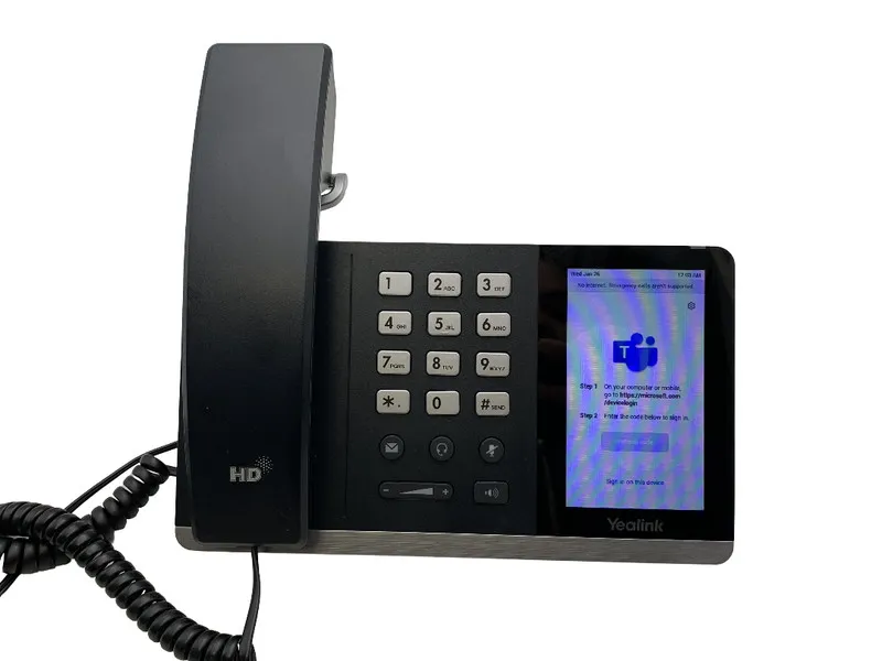 IP-телефон Yealink T55A-Teams Edition HD IP Phone SIP-T55A Black
