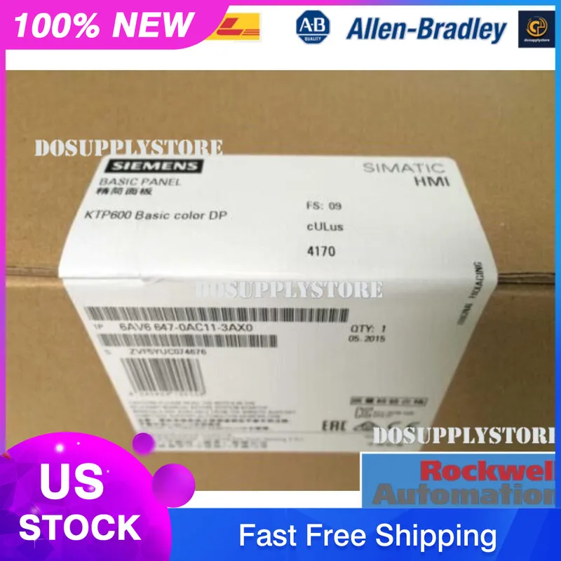 Панель оператора Siemens 6AV6647-0AC11-3AX0 SIMATIC HMI KTP600 6" Panel 6AV6 647