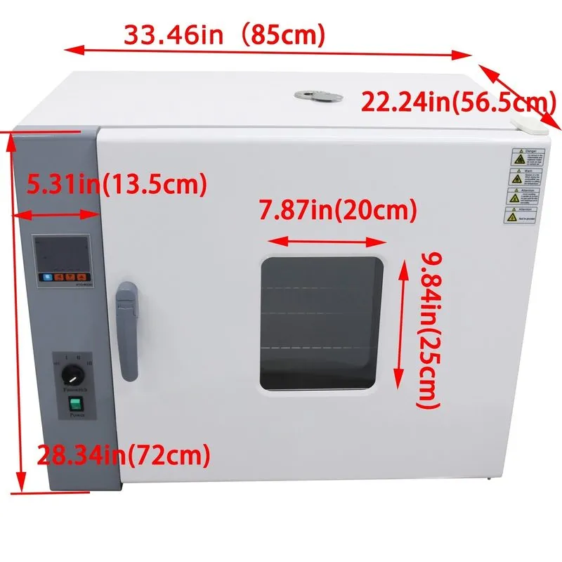 Сушильный шкаф Updated Industry Lab Digital Forced Air Convection Drying Oven 10 — фото лота 2
