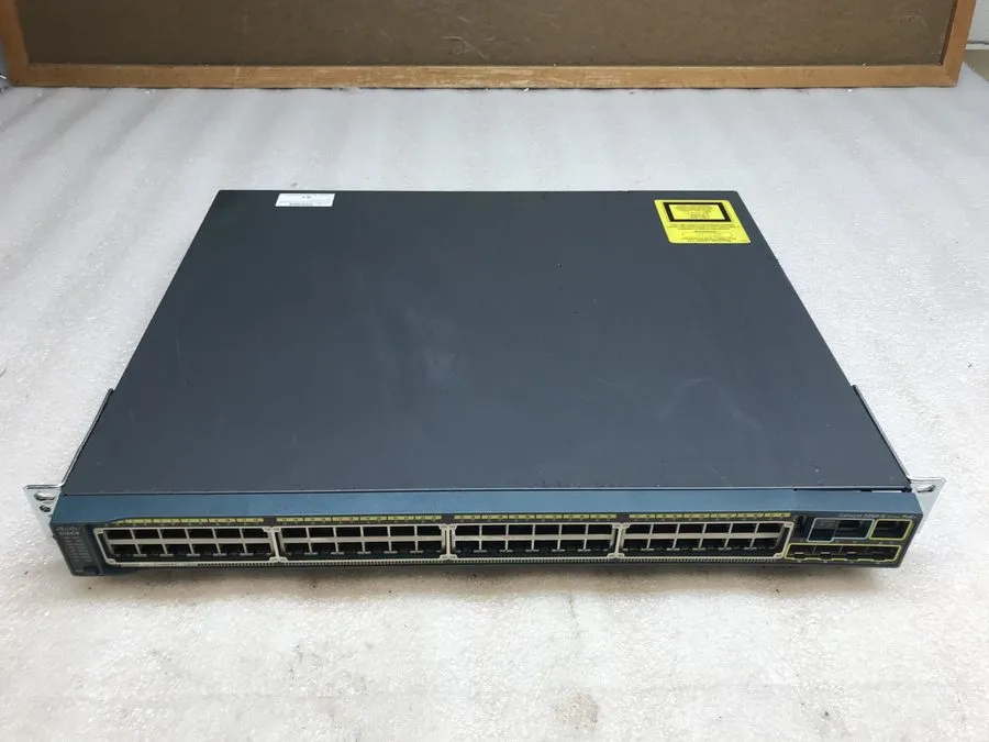Коммутатор Cisco WS-C2960S-48FPS-L Catalyst 2960-S 48-Port PoE+ Network Switch