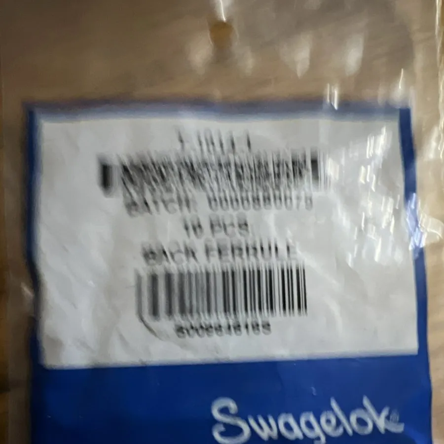 Фитинг 1 Swagelok Stainless Steel Union Fitting, 3/8" OD Tube, SS-600-6