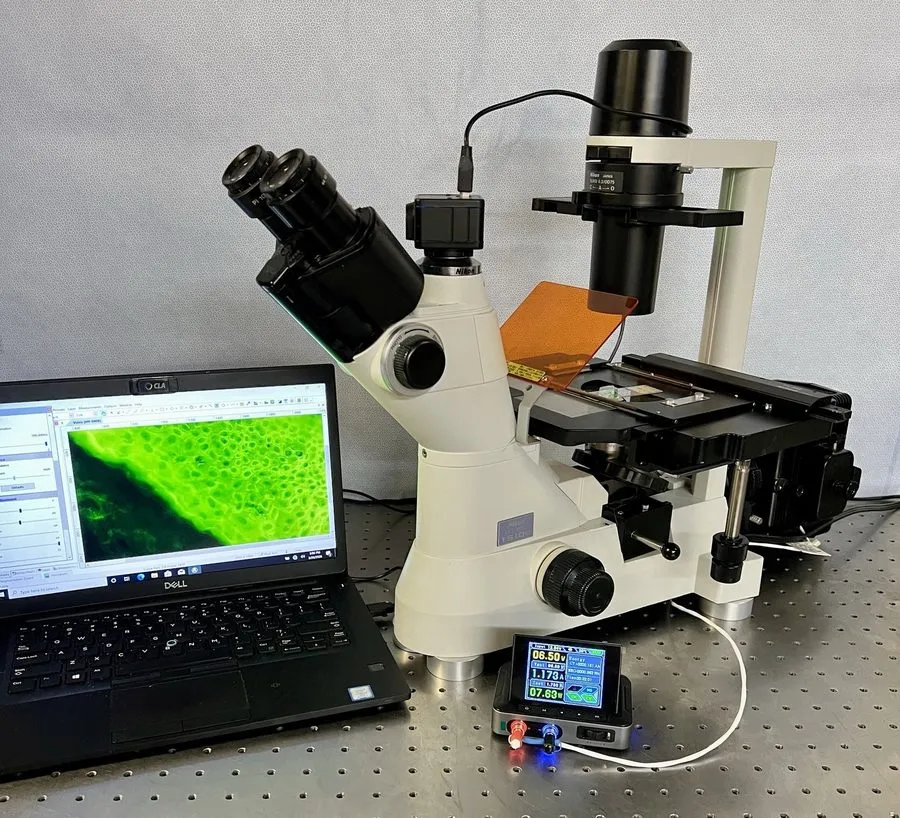 Микроскоп Nikon T1-FM TS-100 Inverted Microscope Epi-Fluorescent Attachment