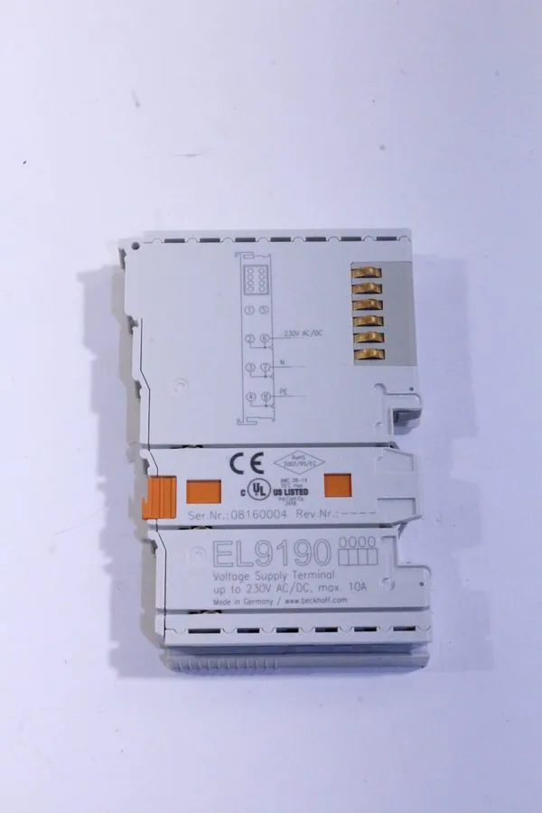 Модуль ввода-вывода Beckhoff EtherCAT Terminal Potential Distribution 0…230 V AC