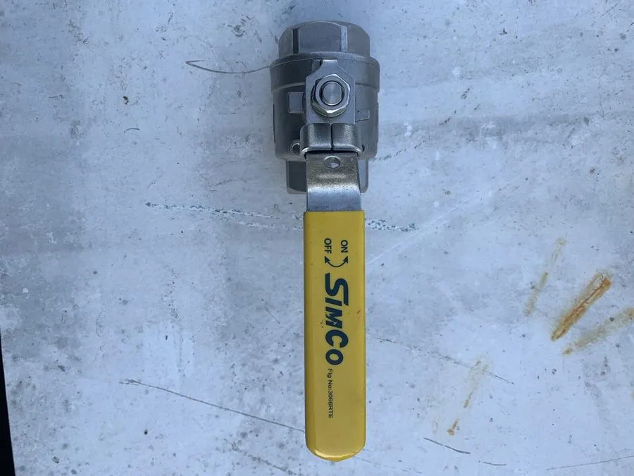 Клапан 1-1/2" Stainless Steel Ball Valve Body Full Port, 1000WOG