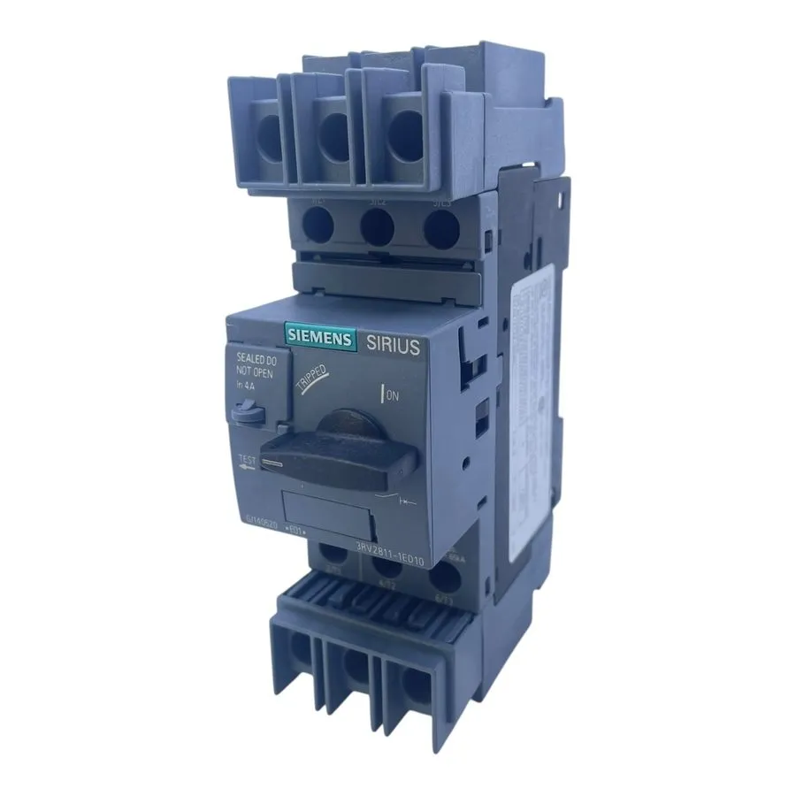 Автоматический выключатель Siemens Circuit Breaker 4A 3RV2811-1ED10