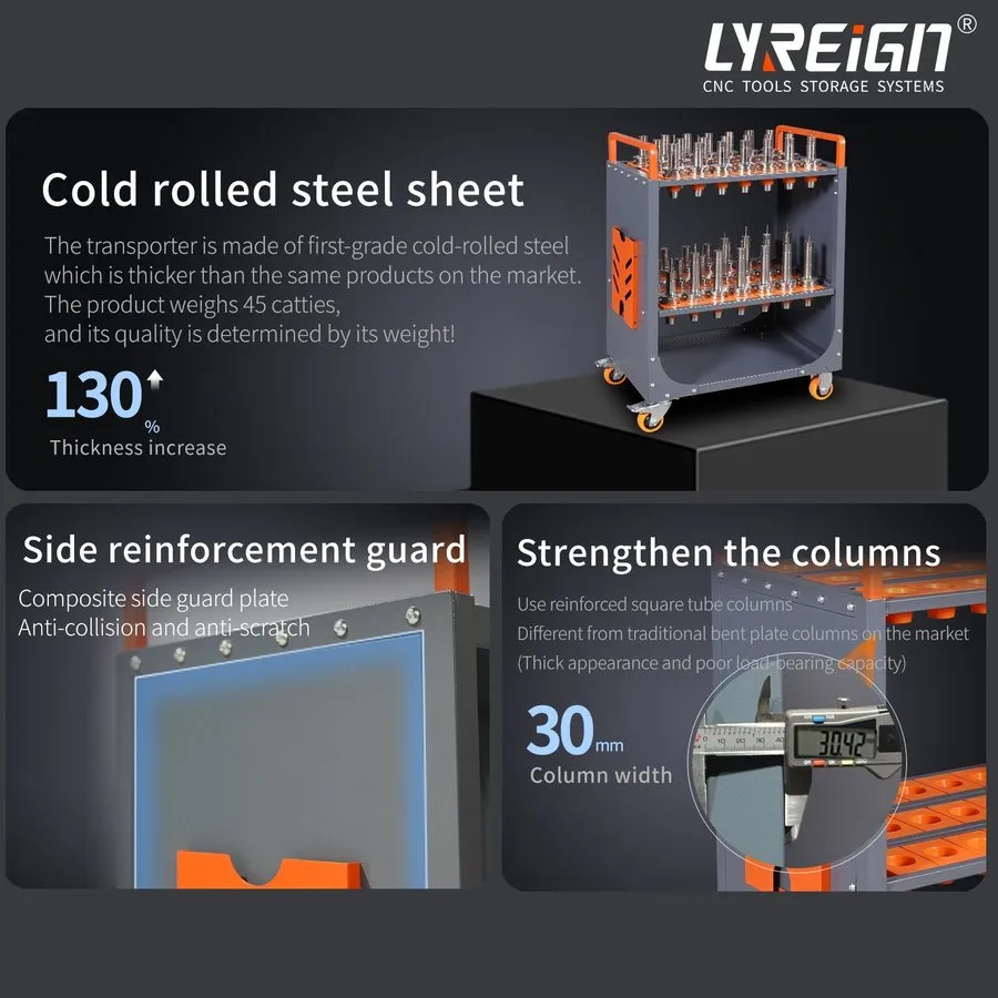 Режущий инструмент CAT40/BT40 CNC Tool Holder CNC Tool Cart