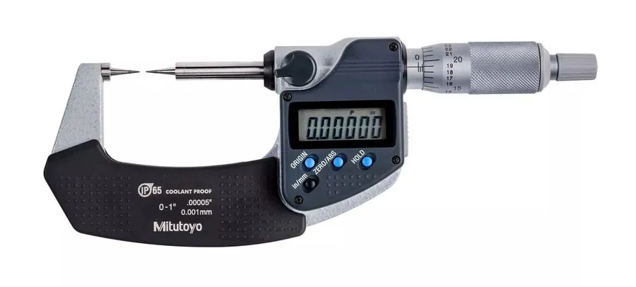 Микрометр Mitutoyo 342-351-30 Digimatic Point Micrometer 0"- 1"/25.4mm SPC IP65 